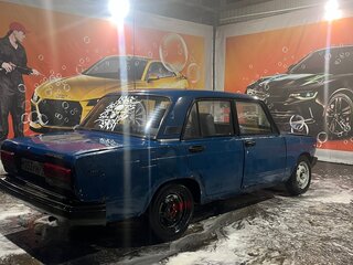 2003 Lada (ВАЗ) 2107, синий, 85000 рублей, вид 4