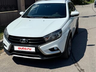 2021 Lada (ВАЗ) Vesta SW Cross I, белый, 1080000 рублей, вид 3
