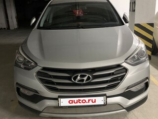 2016 Hyundai Santa Fe III Рестайлинг, серебристый, 2199000 рублей, вид 2