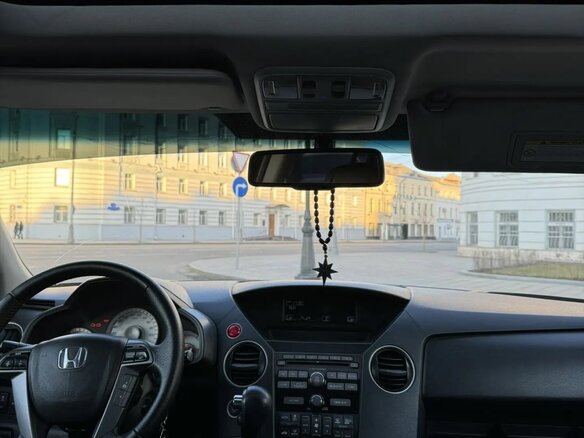 2011 Honda Pilot II Рестайлинг, серый, 1400000 рублей - вид 7