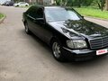 1998 Mercedes-Benz S-Класс 500 Long III (W140) Рестайлинг, чёрный, 1000000 рублей - вид 2