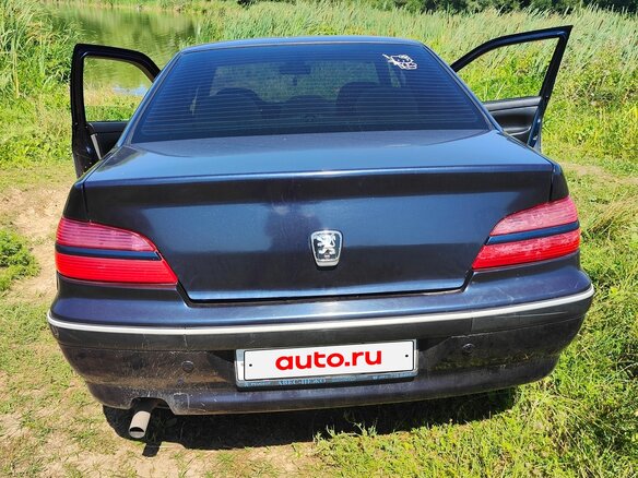 2002 Peugeot 406 I Рестайлинг, синий, 129000 рублей - вид 2