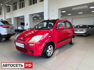 2007 Chevrolet Spark II, красный, 337620 рублей, вид 1