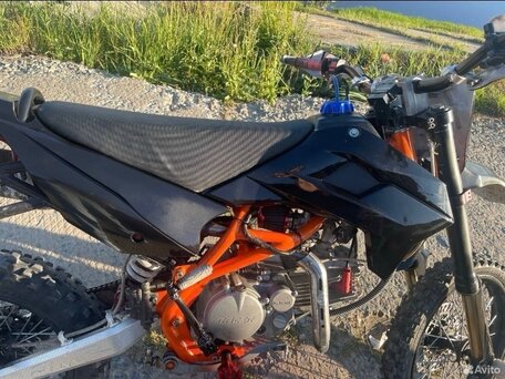 2023 BSE TT125, оранжевый, 55000 рублей, вид 4