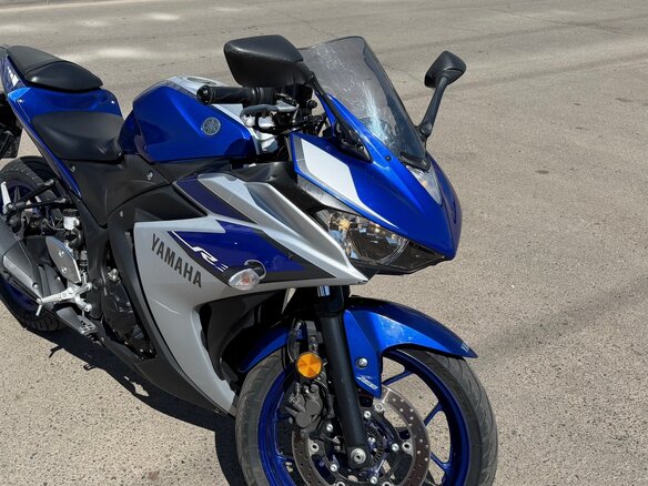 2015 Yamaha YZF-R3, синий, 440000 рублей - вид 6