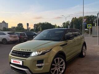 2012 Land Rover Range Rover Evoque 6-speed I, зелёный, 2000000 рублей, вид 4