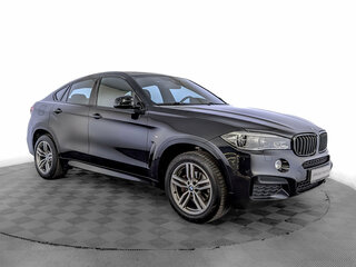 2017 BMW X6 30d II (F16), синий, 4710000 рублей, вид 3