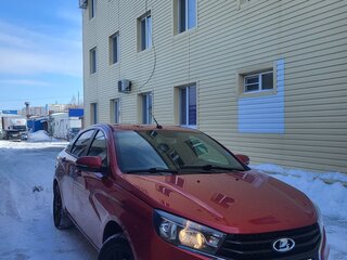 2016 Lada (ВАЗ) Vesta I, красный, 690000 рублей, вид 3