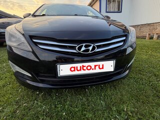 2016 Hyundai Solaris I Рестайлинг, чёрный, 980000 рублей, вид 1
