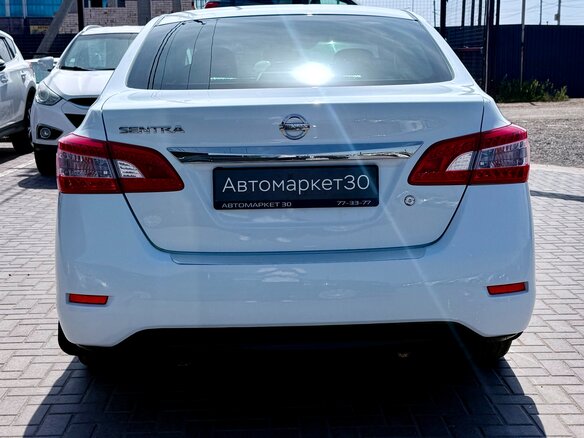 2015 Nissan Sentra VII (B17), белый, 1129990 рублей - вид 4