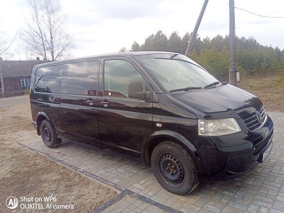 2007 Volkswagen Caravelle T5, чёрный, 1400000 рублей - вид 3