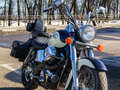 1999 Honda Shadow 400, синий, 400000 рублей - вид 5