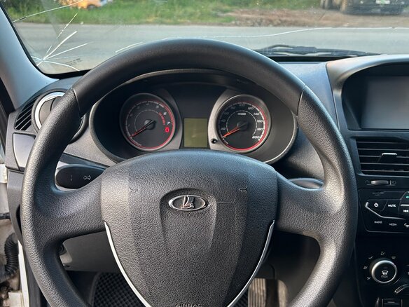 2013 Lada (ВАЗ) Kalina II, белый - вид 9
