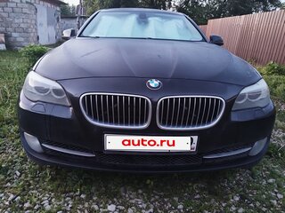 2012 BMW 5 серии 520i VI (F10/F11/F07), чёрный, 1050000 рублей, вид 2