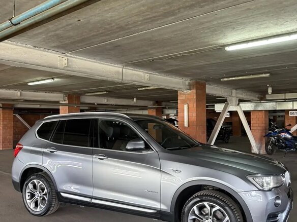 2017 BMW X3 20d xDrive II (F25) Рестайлинг, серый - вид 3