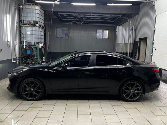 2019 Mazda 6 III (GJ) Рестайлинг 2, чёрный, 1930000 рублей - вид 11