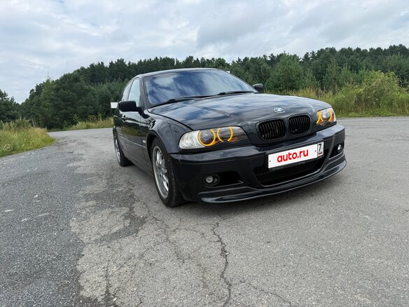 2000 BMW 3 серии 316i IV (E46), синий, 750000 рублей - вид 3