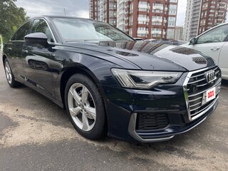 2020 Audi A6 40 TDI V (C8), синий, 3750000 рублей, вид 1