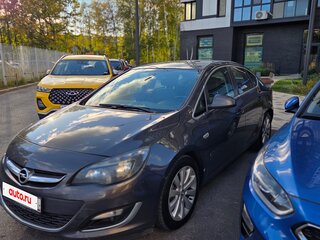 2014 Opel Astra J Рестайлинг, серый, 770000 рублей, вид 1