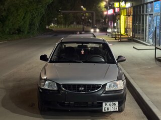2004 Hyundai Accent ТагАЗ II, серебристый, 380000 рублей, вид 2