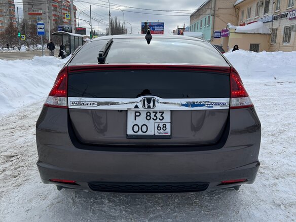 2012 Honda Insight II Рестайлинг, коричневый, 1150000 рублей - вид 12
