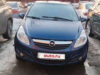 2009 Opel Corsa D, синий, 510000 рублей, вид 1