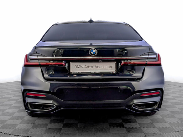 2021 BMW 7 серии Long 750Li xDrive VI (G11/G12) Рестайлинг, синий, 6750000 рублей - вид 6