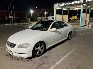 2007 Toyota Mark X I Рестайлинг, белый, 1100000 рублей, вид 1