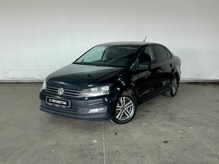 2018 Volkswagen Polo V Рестайлинг, чёрный, 1215000 рублей, вид 1