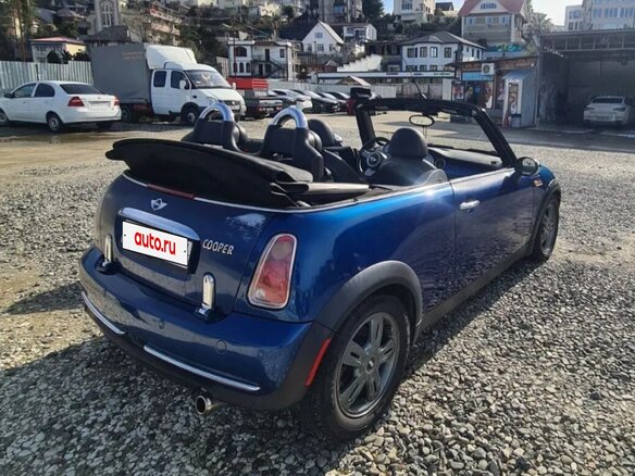 2005 Mini Cabrio Cooper I, синий, 780000 рублей - вид 7