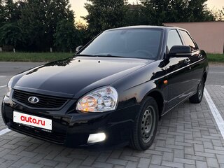 2009 Lada (ВАЗ) Priora I, чёрный, 430000 рублей, вид 5