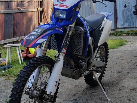 2010 Yamaha WR250F, синий, 320000 рублей, вид 3