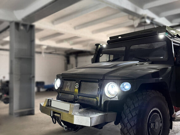 2004 ГАЗ 2330 «Тигр» 233004, зелёный - вид 34