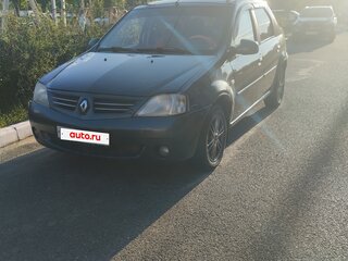 2008 Renault Logan I, серый, 355000 рублей, вид 1