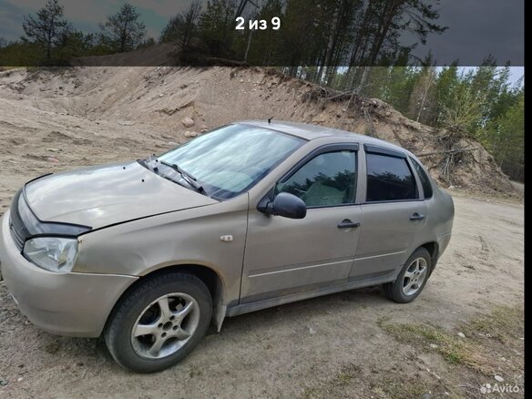 2007 Lada (ВАЗ) Kalina I, серый, 130000 рублей - вид 6