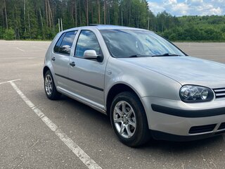 1998 Volkswagen Golf IV, серебристый, 365000 рублей, вид 3