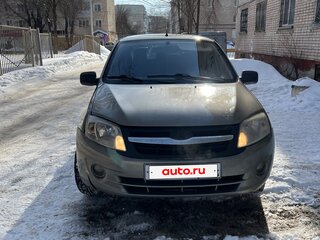 2012 Lada (ВАЗ) Granta I, серый, 470000 рублей, вид 2