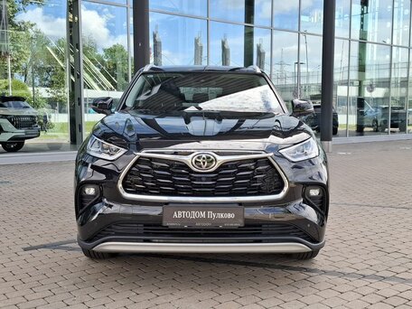 2026 Toyota Highlander IV (XU70), чёрный, 5730000 рублей, вид 3