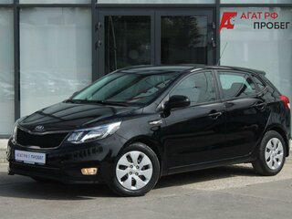 2016 Kia Rio III Рестайлинг, чёрный, 1210000 рублей, вид 1