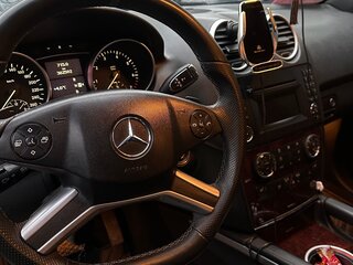 2010 Mercedes-Benz M-Класс 350 II (W164) Рестайлинг, чёрный, 1450000 рублей, вид 3