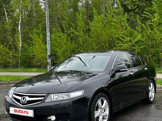 2007 Honda Accord VII Рестайлинг, чёрный, 840000 рублей, вид 1