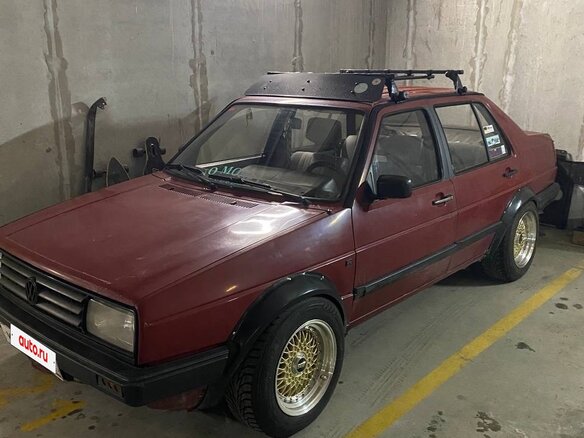 1989 Volkswagen Jetta II, красный, 195000 рублей - вид 11