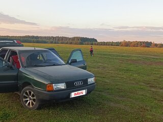 1991 Audi 80 IV (B3), зелёный, 105000 рублей, вид 2