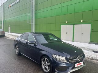 2016 Mercedes-Benz C-Класс 200 IV (W205), синий, 2589000 рублей, вид 2