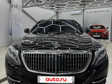 2015 Mercedes-Benz Maybach S-Класс 400 I (X222), чёрный, 3600000 рублей, вид 3