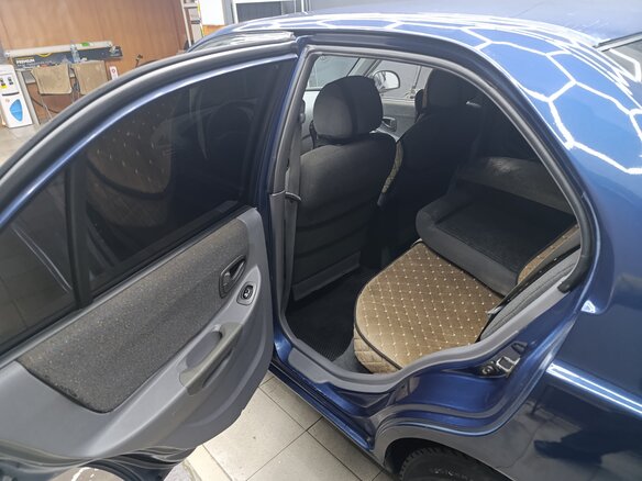 2007 Hyundai Accent ТагАЗ II, синий, 435000 рублей - вид 14