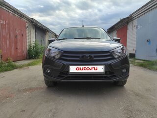 2019 Lada (ВАЗ) Granta I Рестайлинг, серебристый, 600000 рублей, вид 3