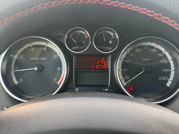2014 Peugeot 408 I, белый - вид 12