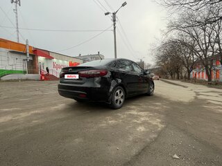 2013 Kia Rio 4-speed III, чёрный, 880000 рублей, вид 4