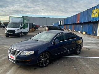 2008 Volkswagen Passat B6, синий, 530000 рублей, вид 2